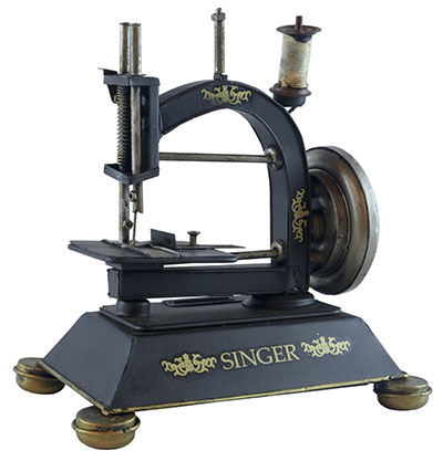 Repro Tin Plate Singer Sewing Machine - Click Image to Close